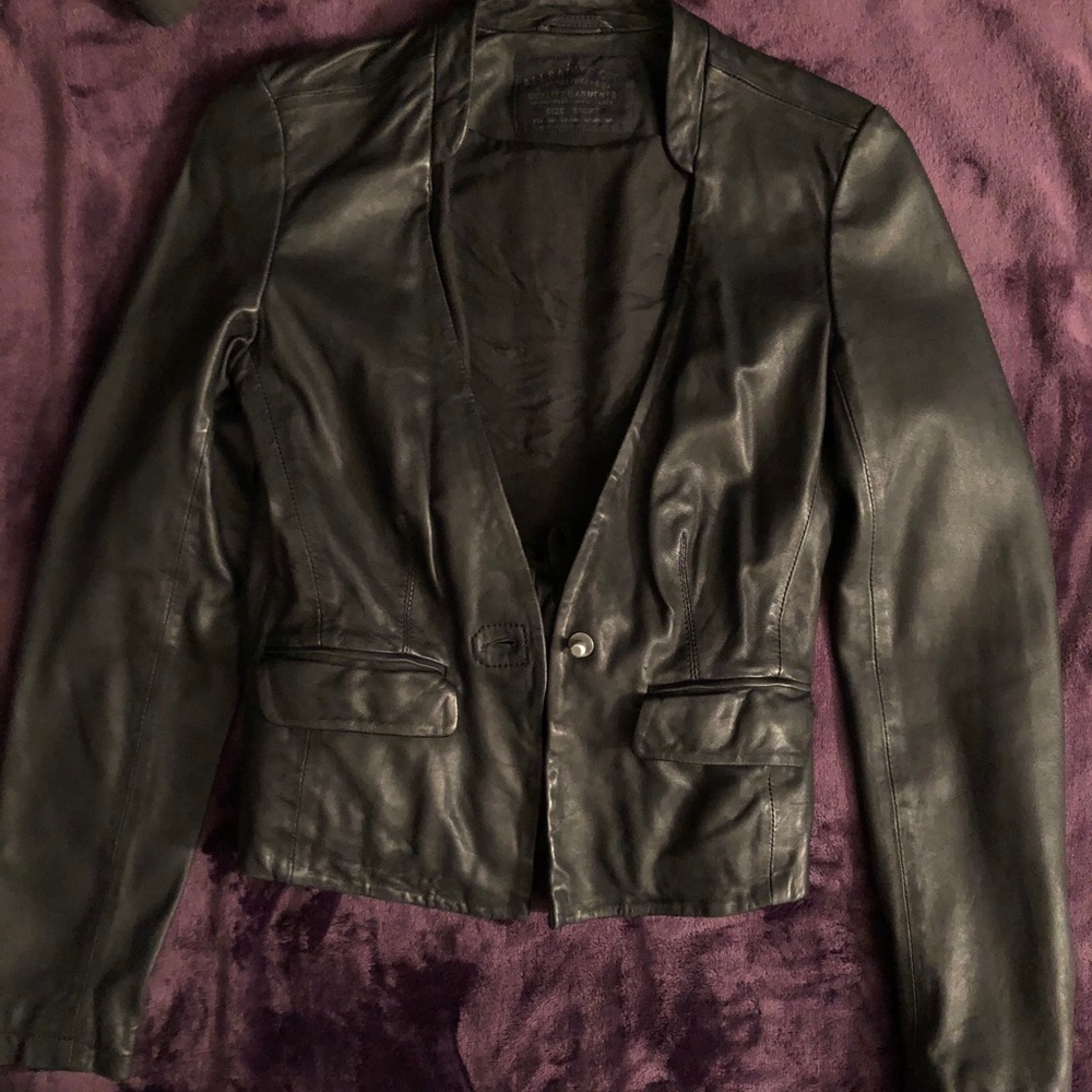 All Saints Leather Jacket